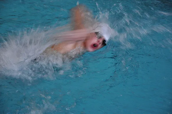 Plavecká soutěž — Stock fotografie