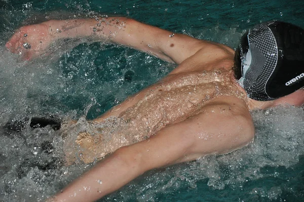 Competição de natação — Fotografia de Stock