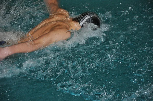Compétition de natation — Photo