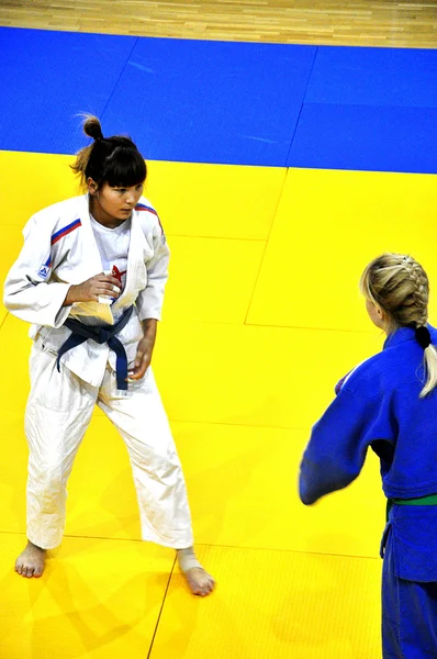 Judo soutěže — Stock fotografie