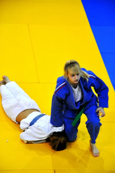 Judo yarışmalar — Stok fotoğraf