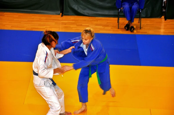 Judo tävlingar — Stockfoto