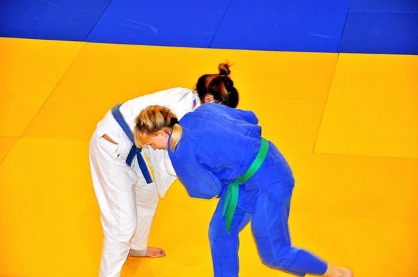 Judo soutěže — Stock fotografie