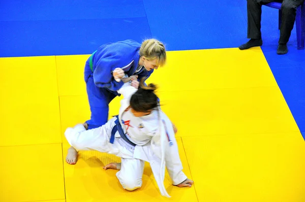 Judo soutěže — Stock fotografie