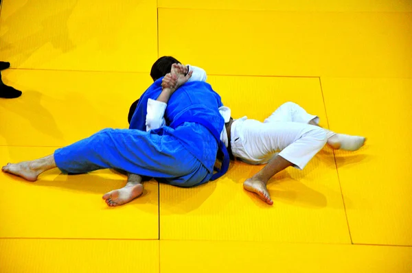 Judo competities — Stockfoto