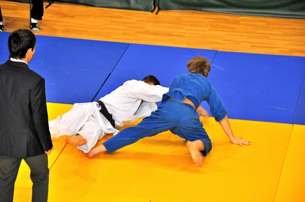 Judo competities — Stockfoto