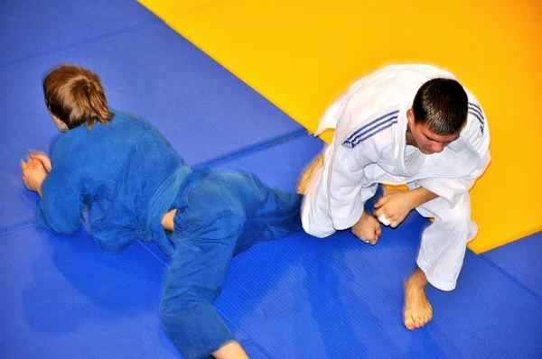 Judo tävlingar — Stockfoto