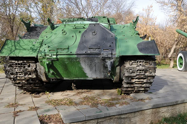 Self-propelled gun mount — Stock Photo, Image