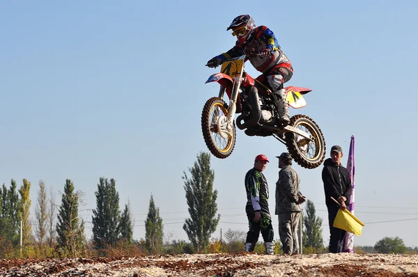 Motocross Junior bajnokság — Stock Fotó