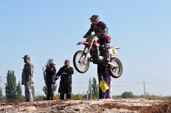 Campeonato Junior de Motocross — Foto de Stock