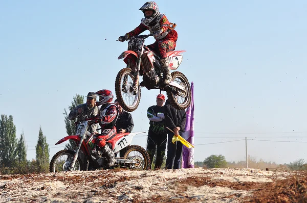 Campeonato Junior de Motocross —  Fotos de Stock