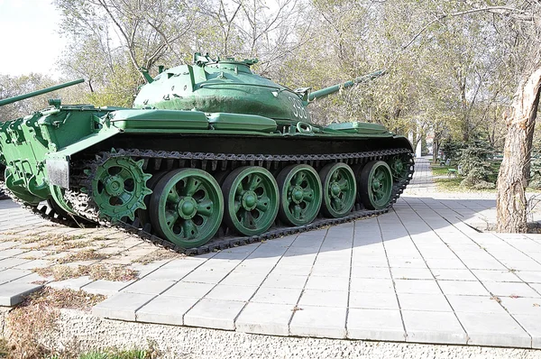 Un tanque ruso T54 — Foto de Stock