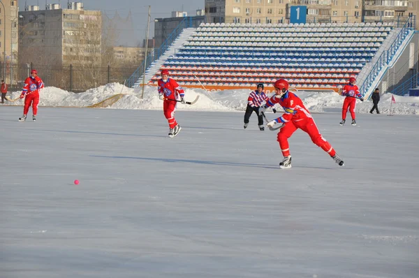 Ballhockey — Stockfoto