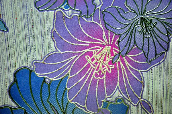 Tapeta kwiatowa — Zdjęcie stockowe