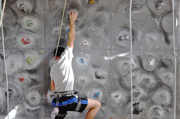 Competitions in rock climbing