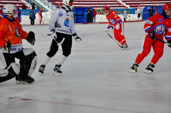 Competition for bandy — Stock Photo, Image