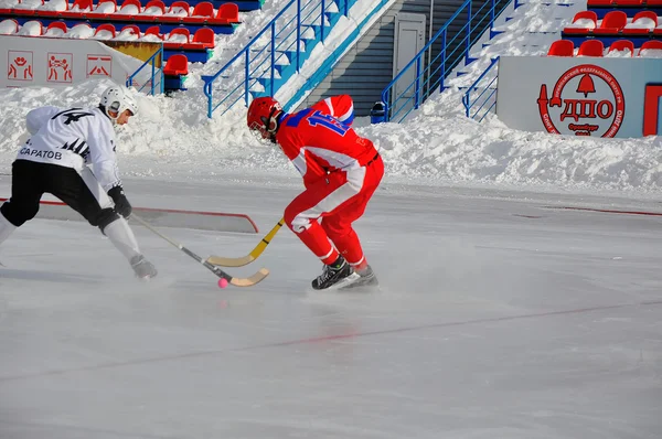 Concurrentie voor bandy — Stockfoto