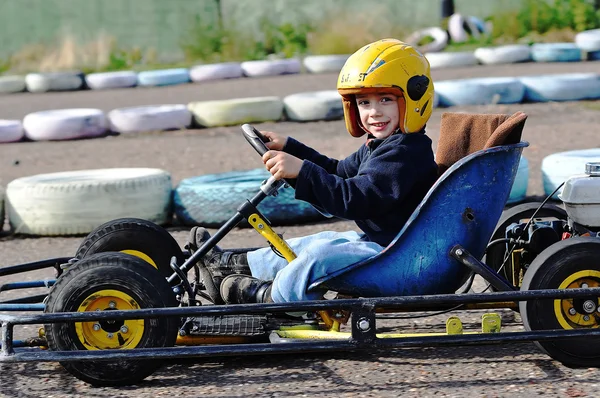 Gokart a sportoló az év 4 — Stock Fotó