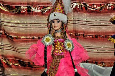 Kazakistan'ın düğün dekorasyon ayrıntıları