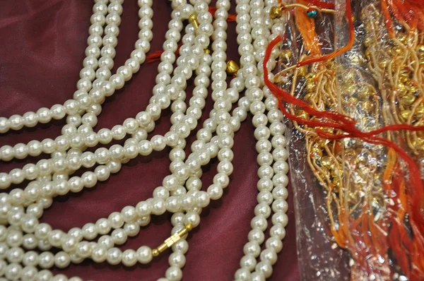 Šperky náhrdelník z Indie — Stock fotografie