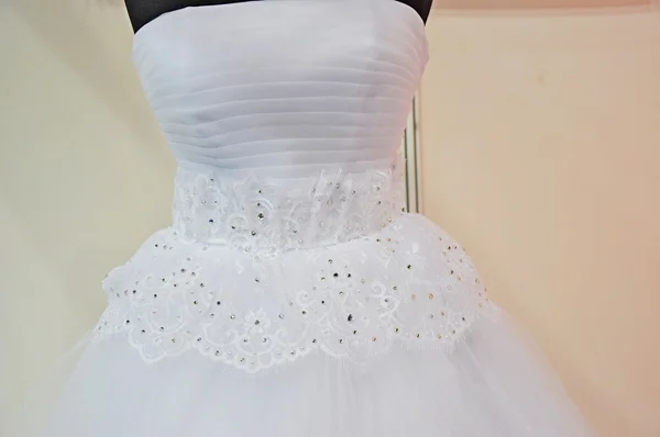 Элемент свадебного платья — стоковое фото