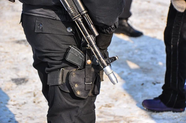 근무 경찰관 — 스톡 사진