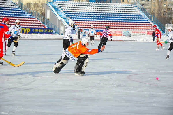 Game of bandy — Stock Photo, Image