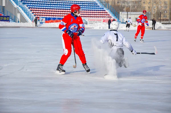 Game of bandy — Stock Photo, Image