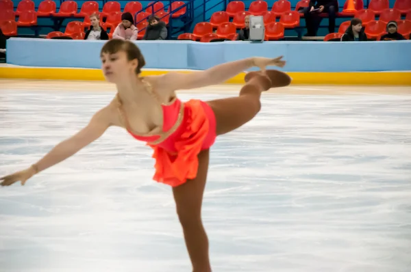 Competições de patinação artística  - — Fotografia de Stock