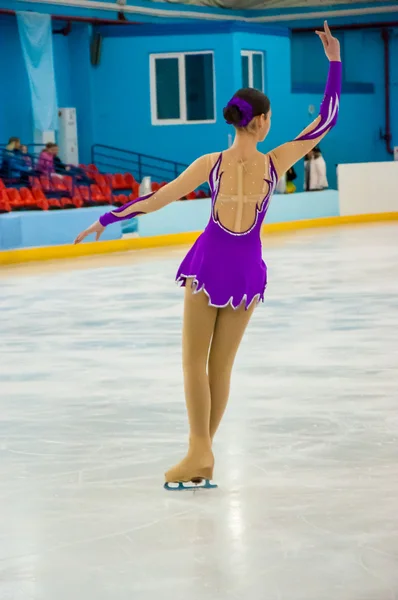 Competições de patinação artística  - — Fotografia de Stock