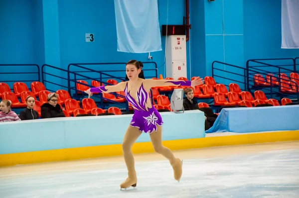 Competições de patinação artística  - — Fotografia de Stock