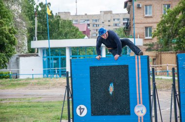 yarışmalar yangın uygulanan spor veya itfaiye spor