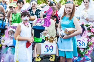 bir geçit töreni Puset