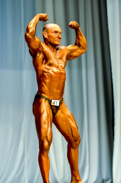 Bodybuilding competitions among men — Stock Photo, Image