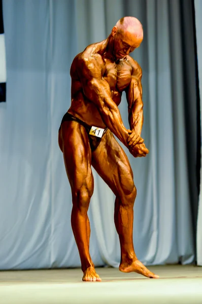 Bodybuilding competitions among men — Stock Photo, Image