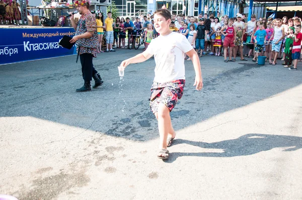 Competitions on water transport — Stock Photo, Image