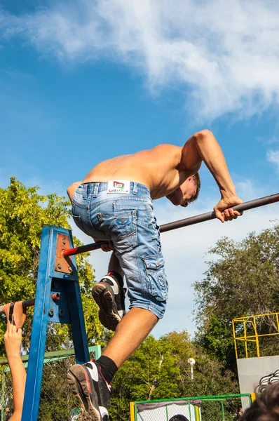 Competiciones amateur de entrenamiento callejero —  Fotos de Stock