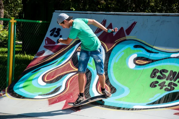 Skateboarden — Stockfoto