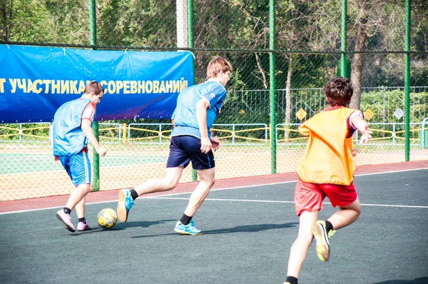 Tournament on mini-football — Stock Photo, Image