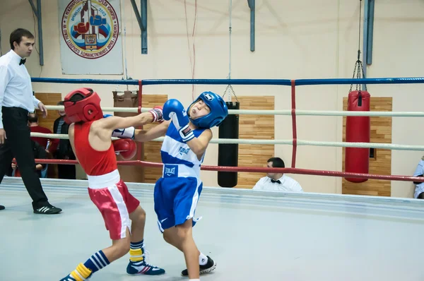 青少年拳击 — 图库照片