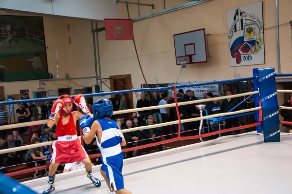 Boxe tra gli adolescenti — Foto Stock