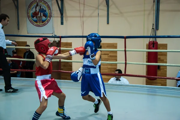 Boxning bland ungdomar — Stockfoto