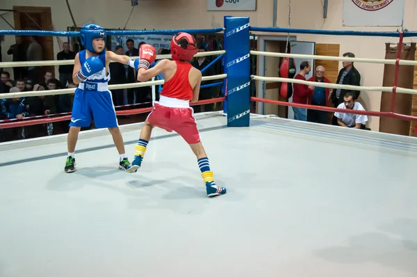 Boxing among adolescents — Stock Photo, Image