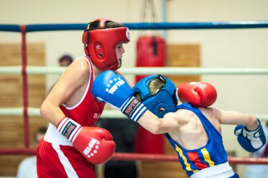 gençler arasında boks yarışmaları