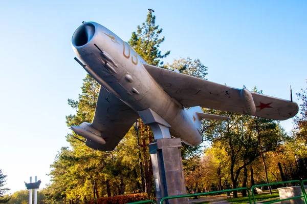 La ciudad de Orenburg detalles MiG 17 —  Fotos de Stock
