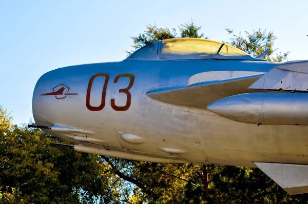 La ciudad de Orenburg detalles MiG 17 —  Fotos de Stock