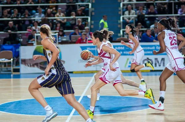 Basketbalwedstrijd — Stockfoto