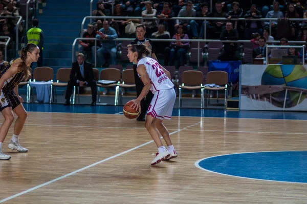 Jogo de basquete — Fotografia de Stock