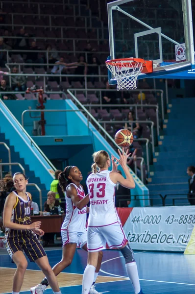 Jogo de basquete — Fotografia de Stock