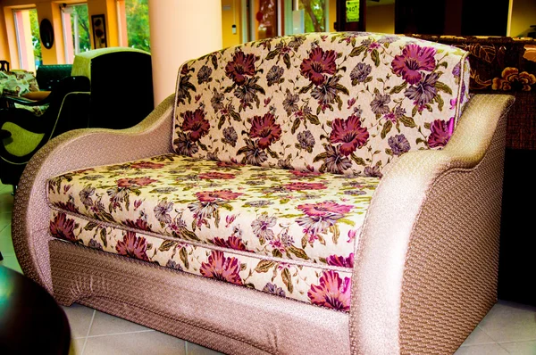 Sofa meubilair item. — Stockfoto